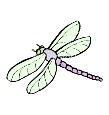 Dragonfly Outline Drawing | Free download on ClipArtMag