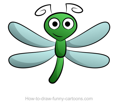 498x445 Dragonfly Drawings