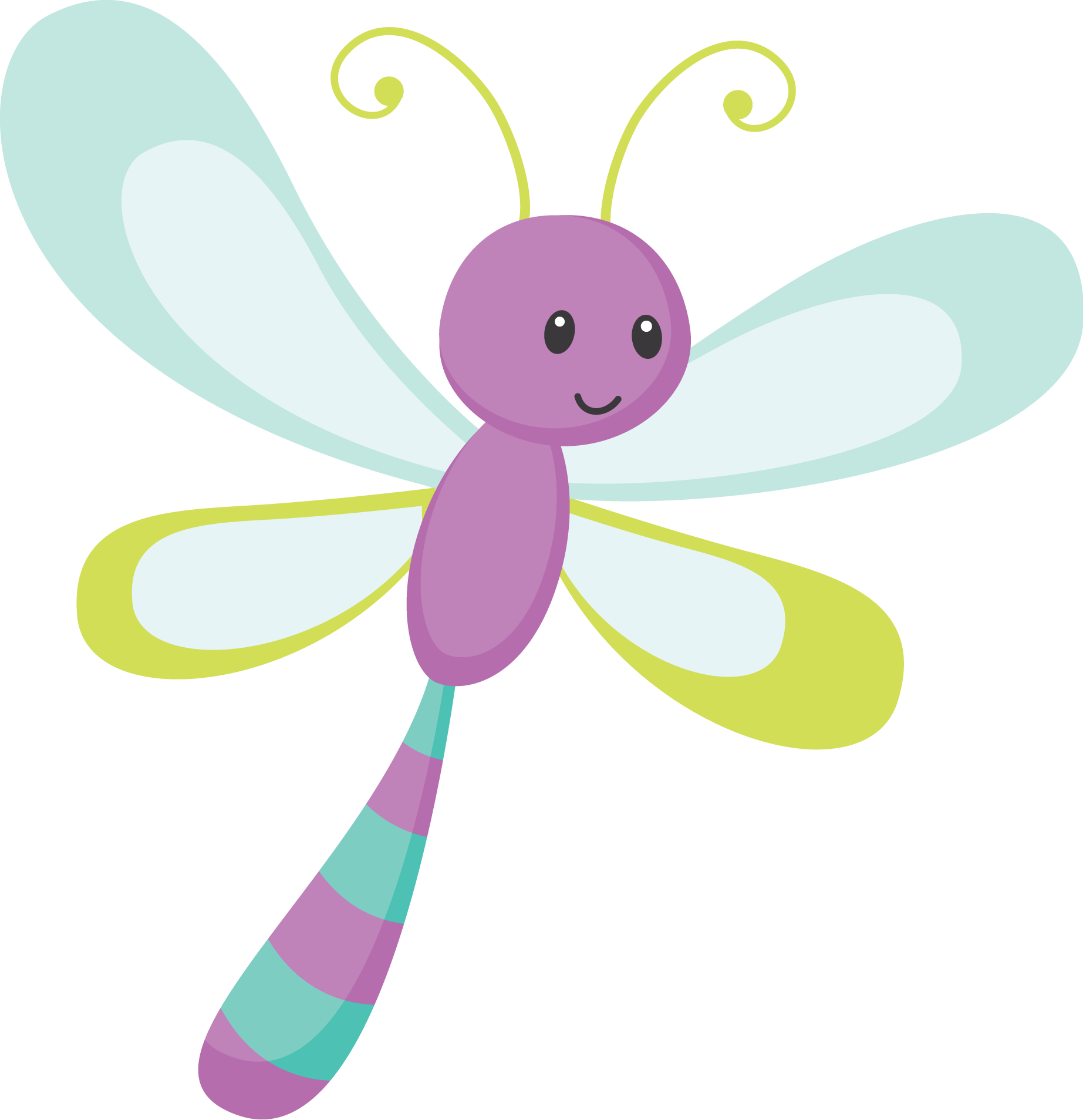 1845x1907 Collection Of Free Dragonfly Drawing Cartoon Download On Ui Ex