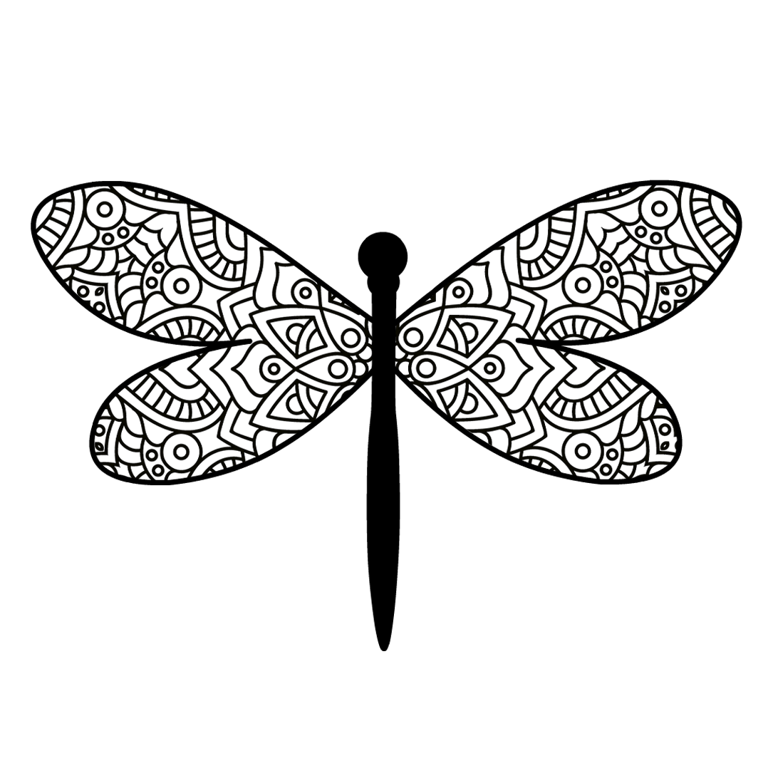 1085x1085 Collection Of Free Dragonfly Mandala Download On Ui Ex
