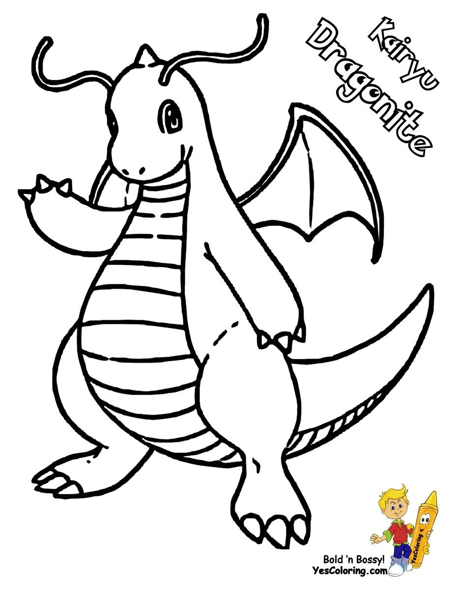 928x1200 pokemon coloring pages dragonite from the thousands