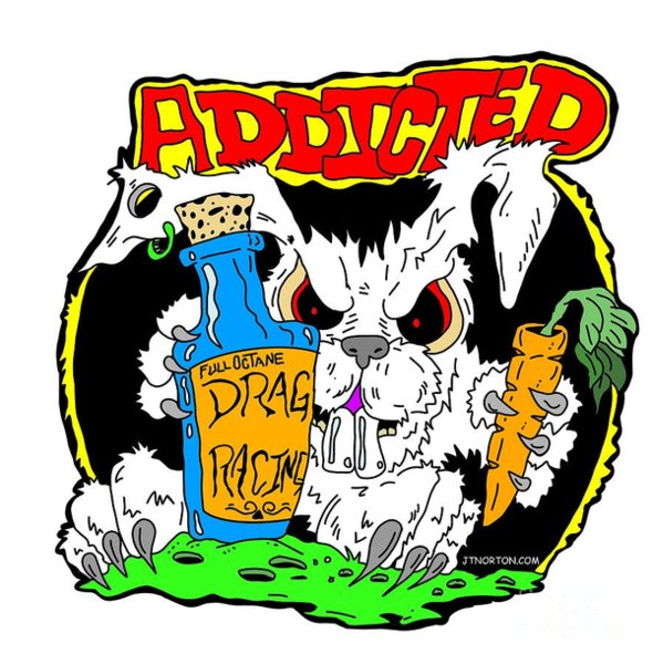 590x600 Drag Racing Drawings Fine Art America