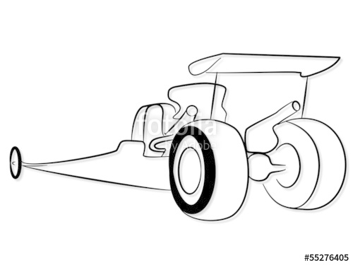 500x375 Dragster Rennen Stock Image And Royalty Free Vector