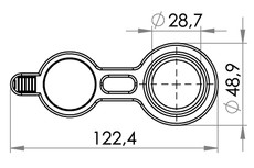 230x153 pvc fillerdrain port, mm medical bags carmo as