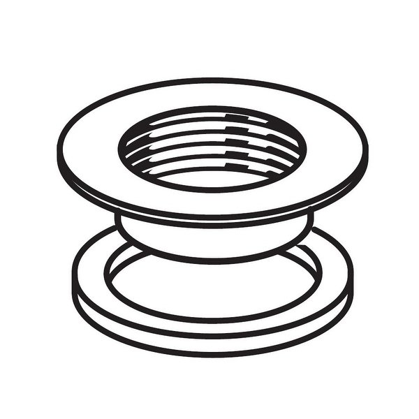 600x600 shop american standard flange and washer fez metal