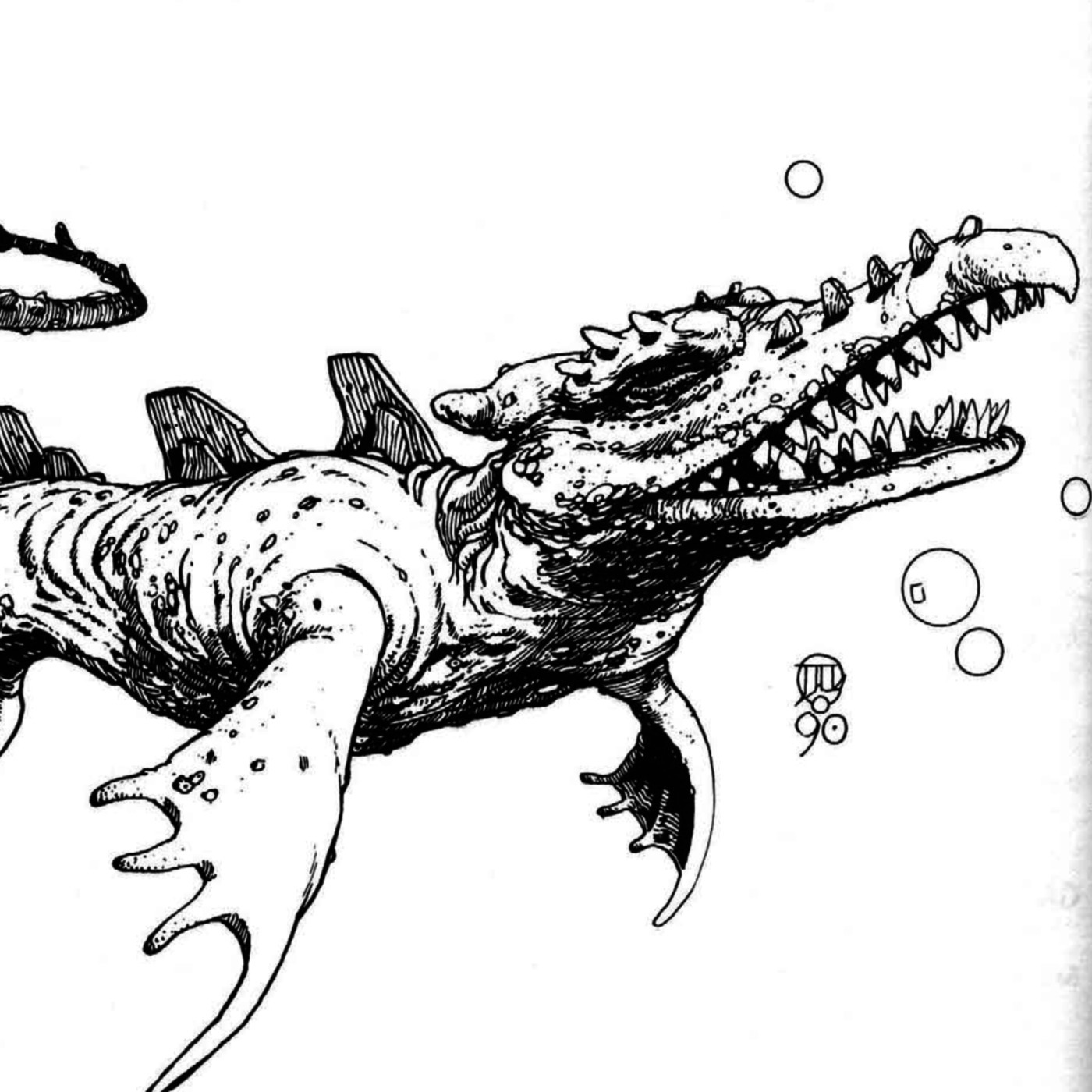 1400x1400 monster in my podcast episode sea drake
