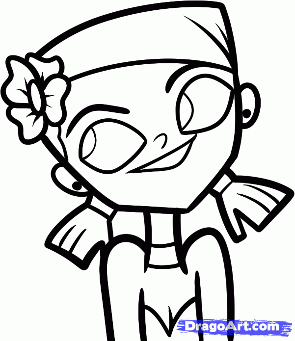 601x695 step how to draw zoey, total drama island