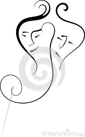 279x450 Abstract Theatre Drama Mask