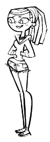 201x567 Drawing Of Bridgette From Total Drama Coloring Page
