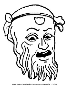 271x350 Greek Theatre Drama Masks