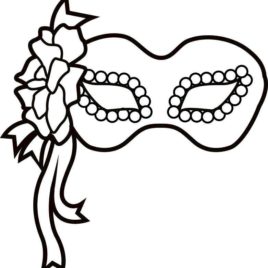 268x268 Coloring Pages Drama Masks Kids Drawing And Coloring Pages
