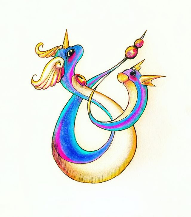 640x727 golden glow dragonair and draitini drawing i've done in austria! i