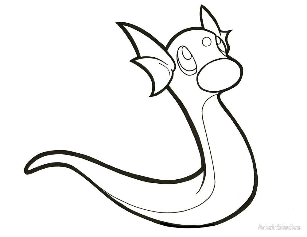 1000x773 Dratini Lin Art