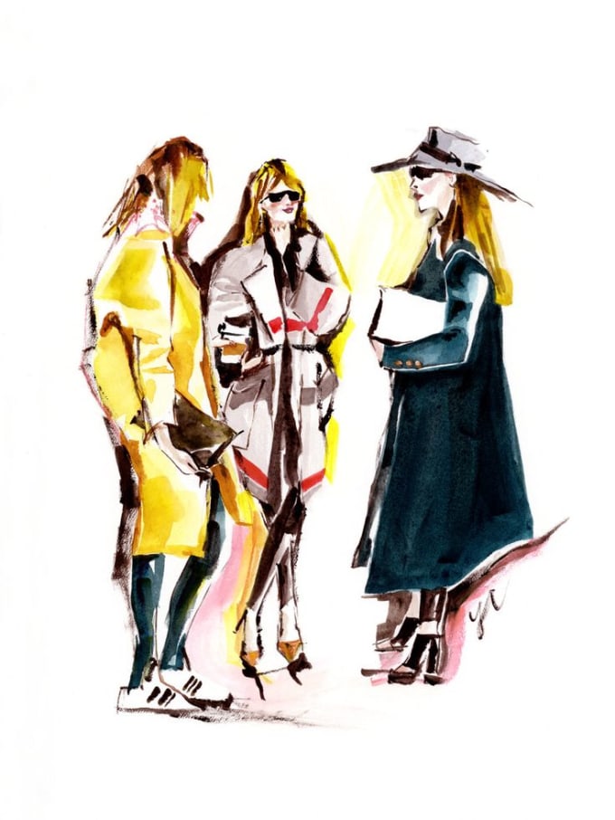 680x906 Draw A Fashion Illustration From Your Photo