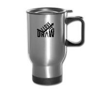 190x190 Drawing Artist Paint Drawer Painting Draw Travel Mug Spreadshirt