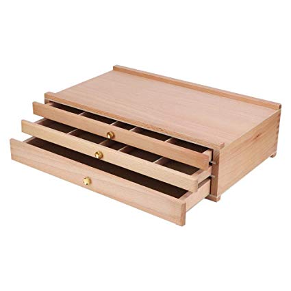 425x425 Drawer Artist Wood Box Easel Drawing Painting