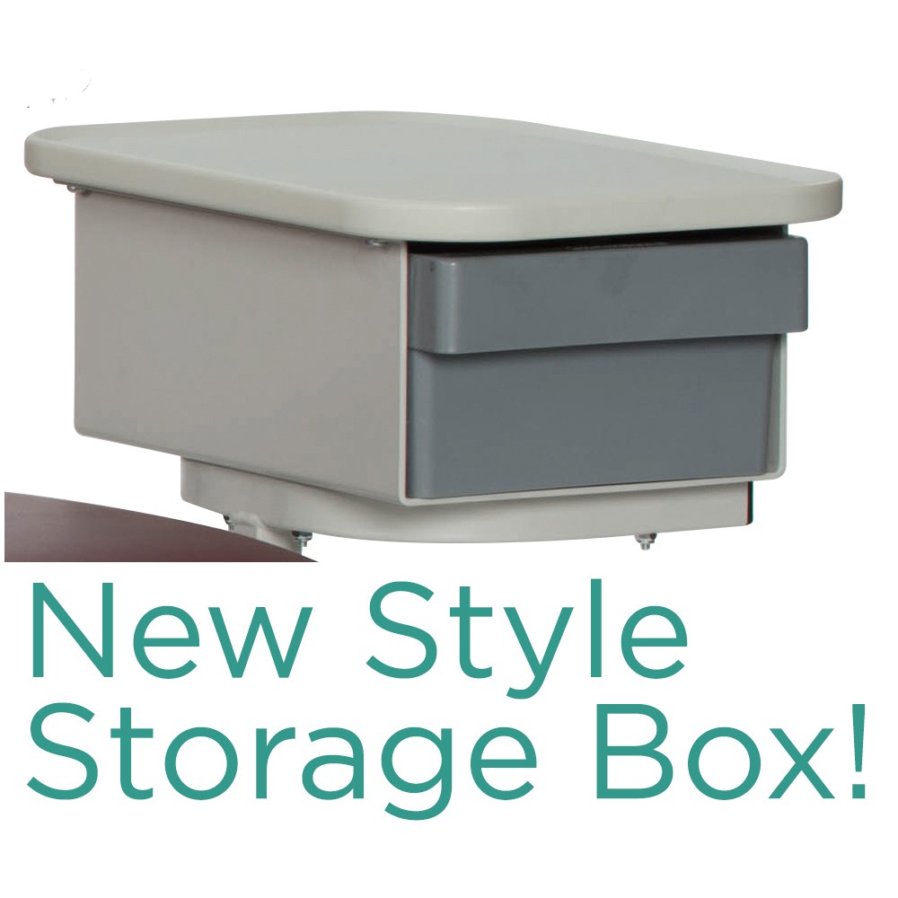 1000x1000 Basic Blood Drawing Chair Padded Vinyl With Drawer