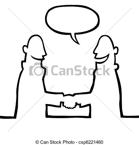 450x470 Two People Shaking Hands Drawing Clip Art