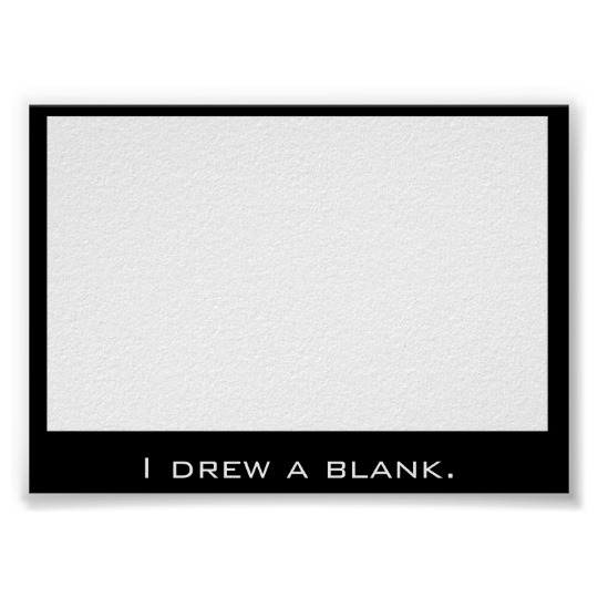 Drawing A Blank Free download on ClipArtMag
