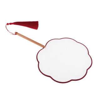 300x300 Retro Diy Petal Hand Fan, Blank For Drawing Painting Kids