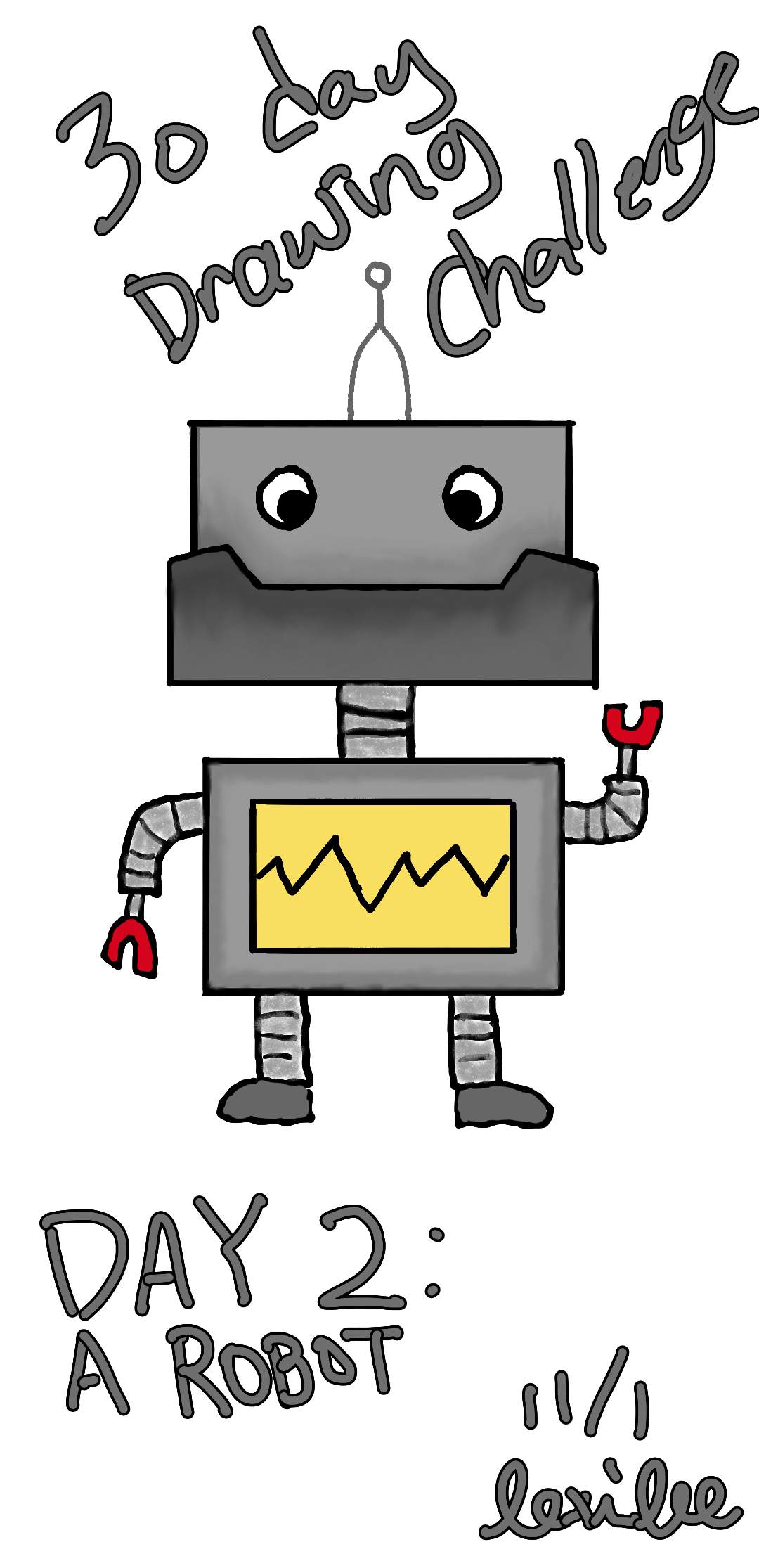 1080x2220 Day Drawing Challenge