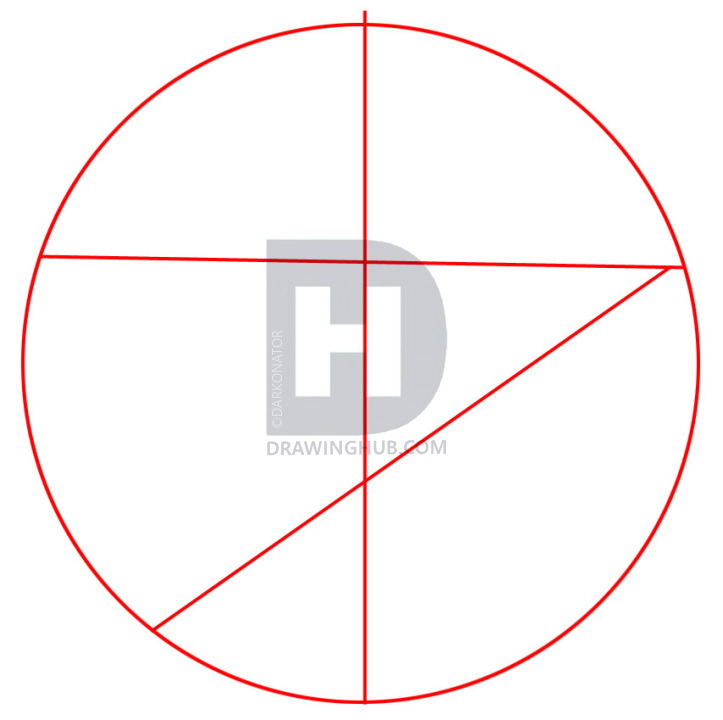 723x720 How To Draw A Pentagram, Step