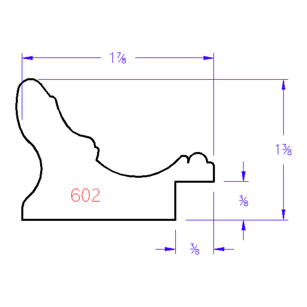 1280x1280 Hexagon Frame Series Gold Paint