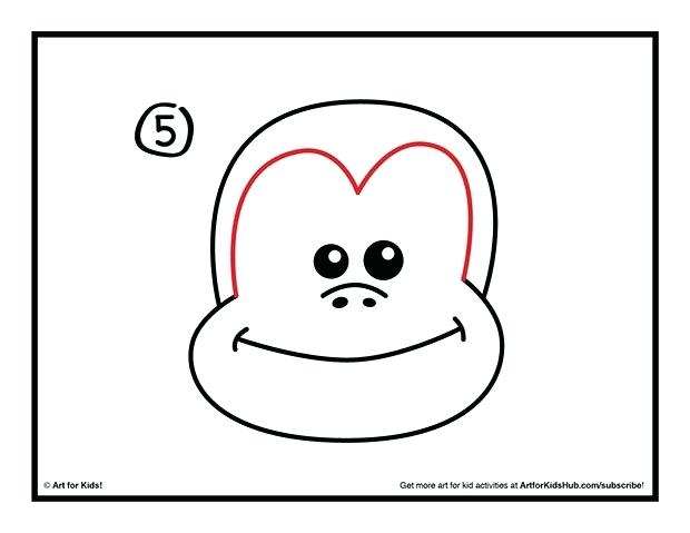 620x479 How To Draw A Monky Draw Monkey Cartoon