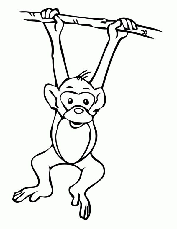 600x776 How To Draw Monkey Bars