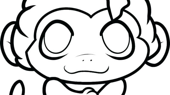 570x320 Simple Drawing Of Monkey Monkeys Drawings Gallery Simple Drawing
