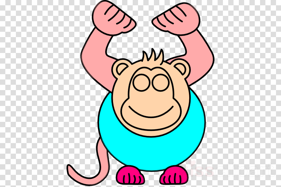 900x600 Drawing, Monkey, Cartoon, Transparent Png Image Clipart Free