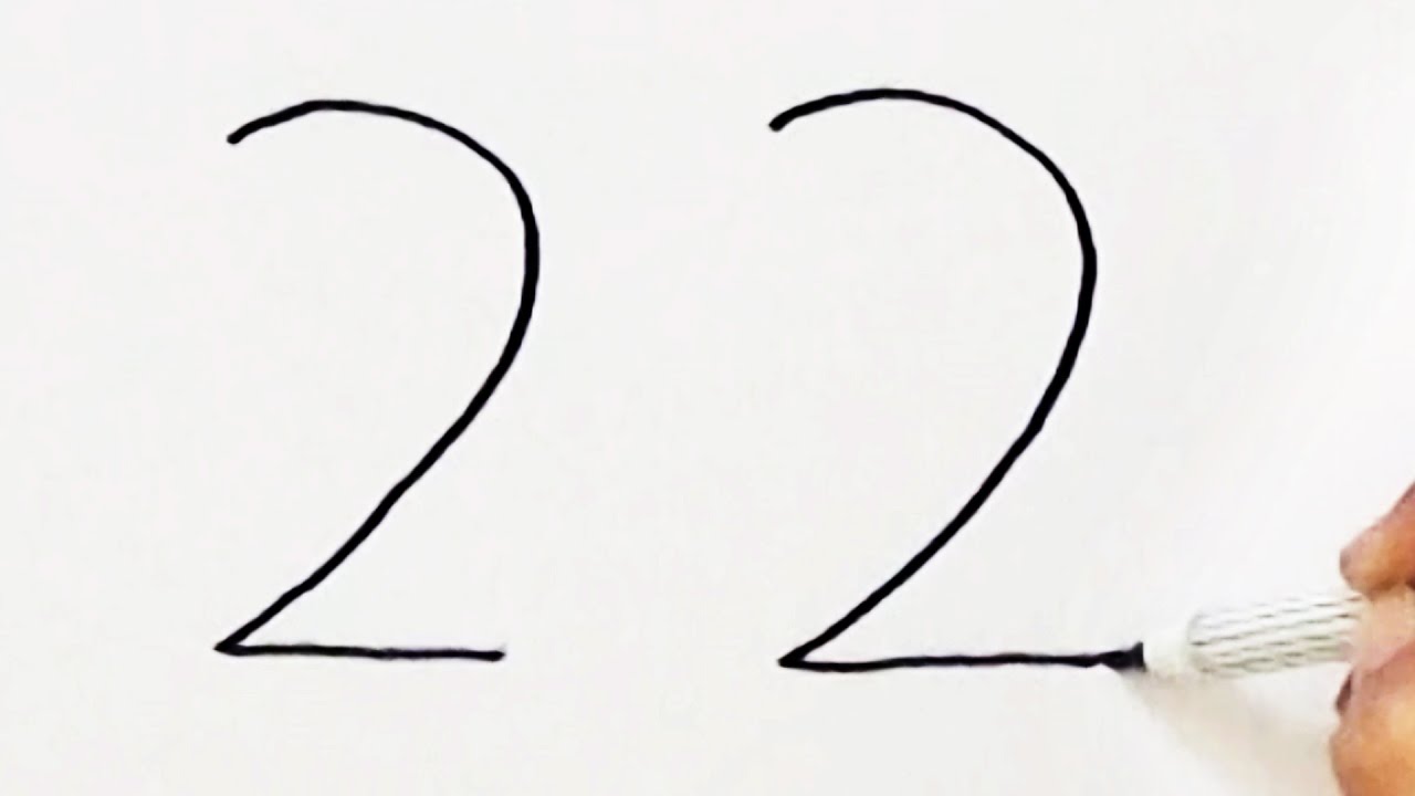 1280x720 How To Draw A Cute Shark Using Number