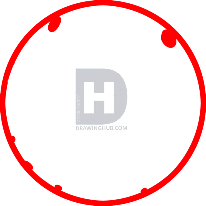 720x720 How To Draw The Moon From Majoras Mask, Step