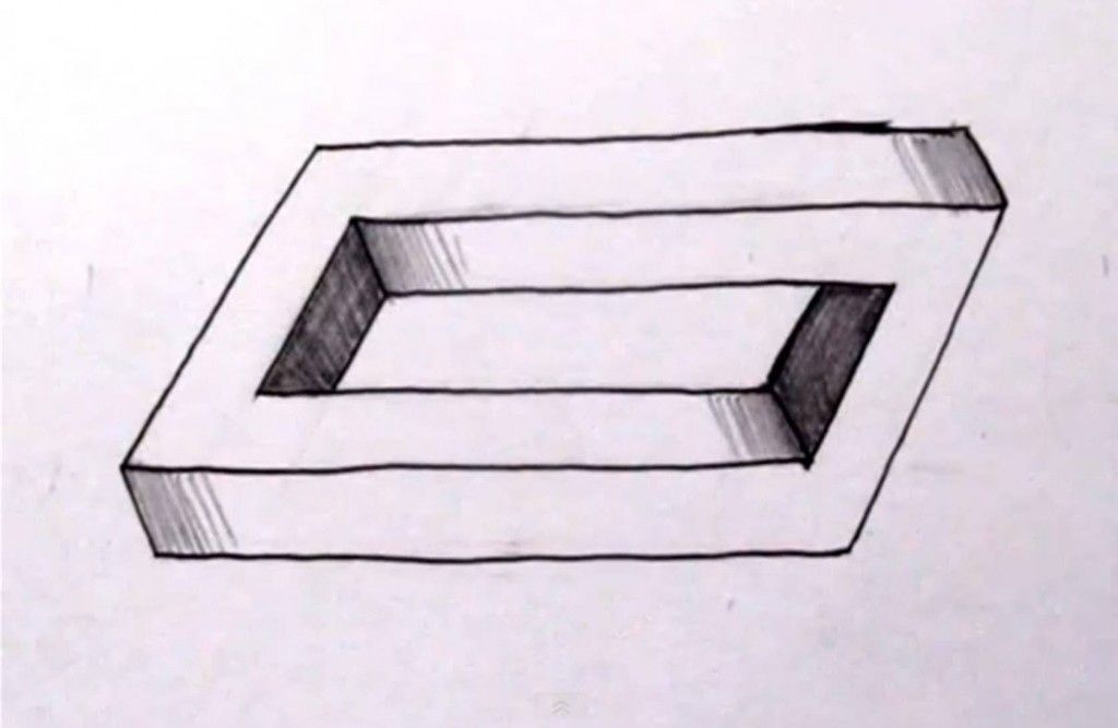1024x667 The Penrose Rectangle Is What's Known As An Impossible Object