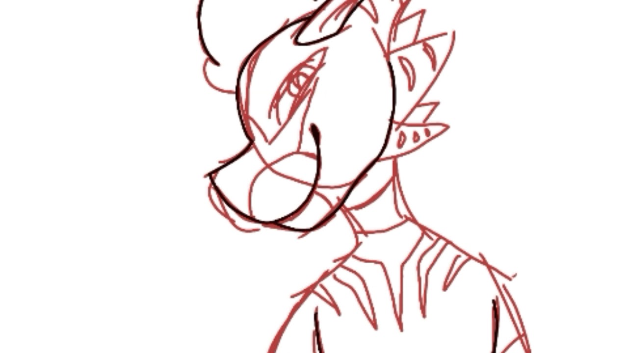 1280x720 Gift For Drakinator Smirk Speedpaint