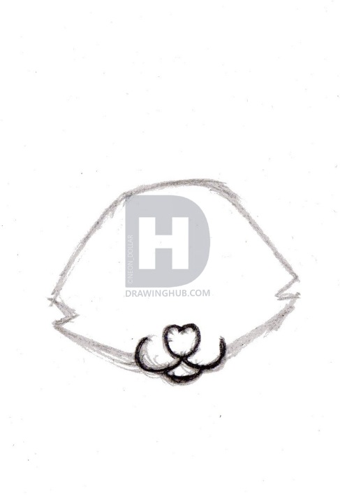 487x720 How To Draw Cartoon Dogs, Step