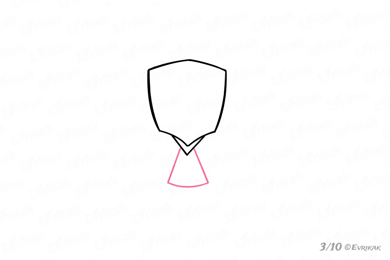 1300x867 how to draw zim from the cartoon invader zim in stages