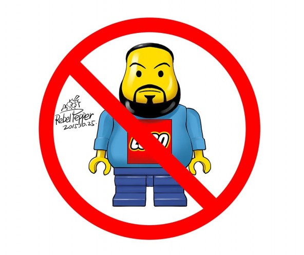 592x496 Drawing The News Lego Blocks Weiwei Sale China Digital Times