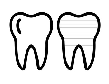 350x270 Tooth Template