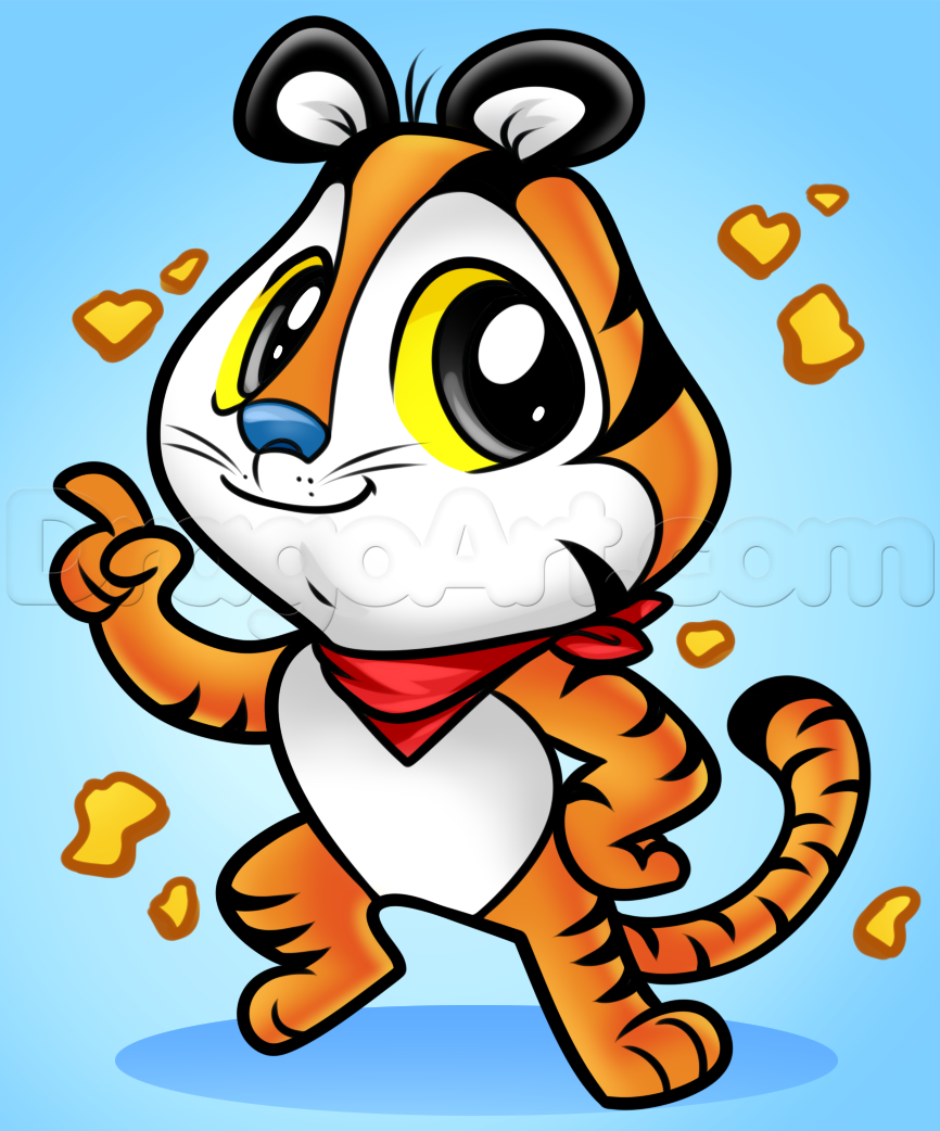 866x1042 How To Draw Tony The Tiger How To Draw Drawings, Online