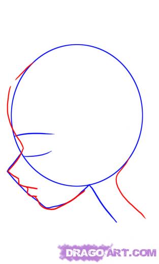 313x520 Step How To Draw Anime Faces