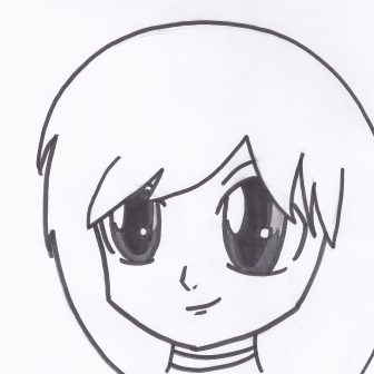 336x336 How To Draw A Anime Boy Face Step