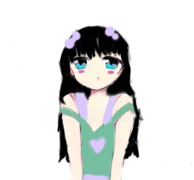 381x352 This Is My First Computer Drawing! Anime Art Amino