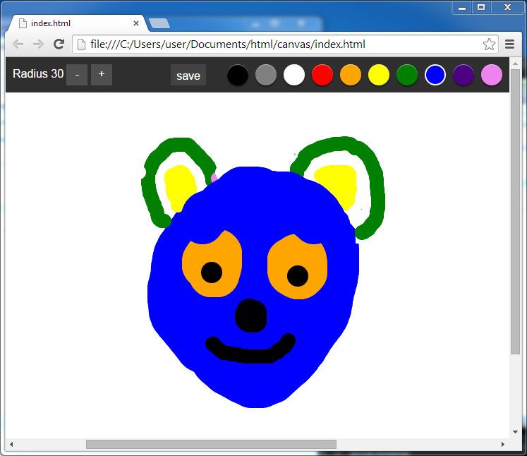747x646 Html Canvas Drawing Application Techpituwa