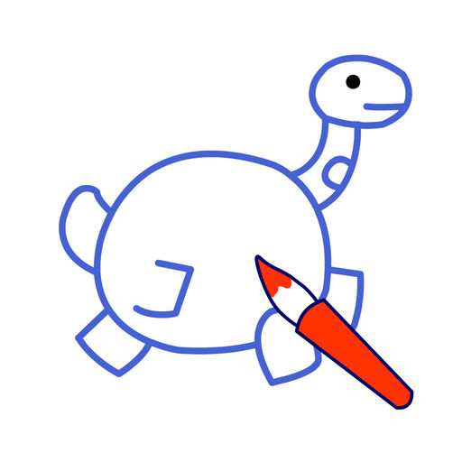 512x512 Draw Doodle Dinosaur Free