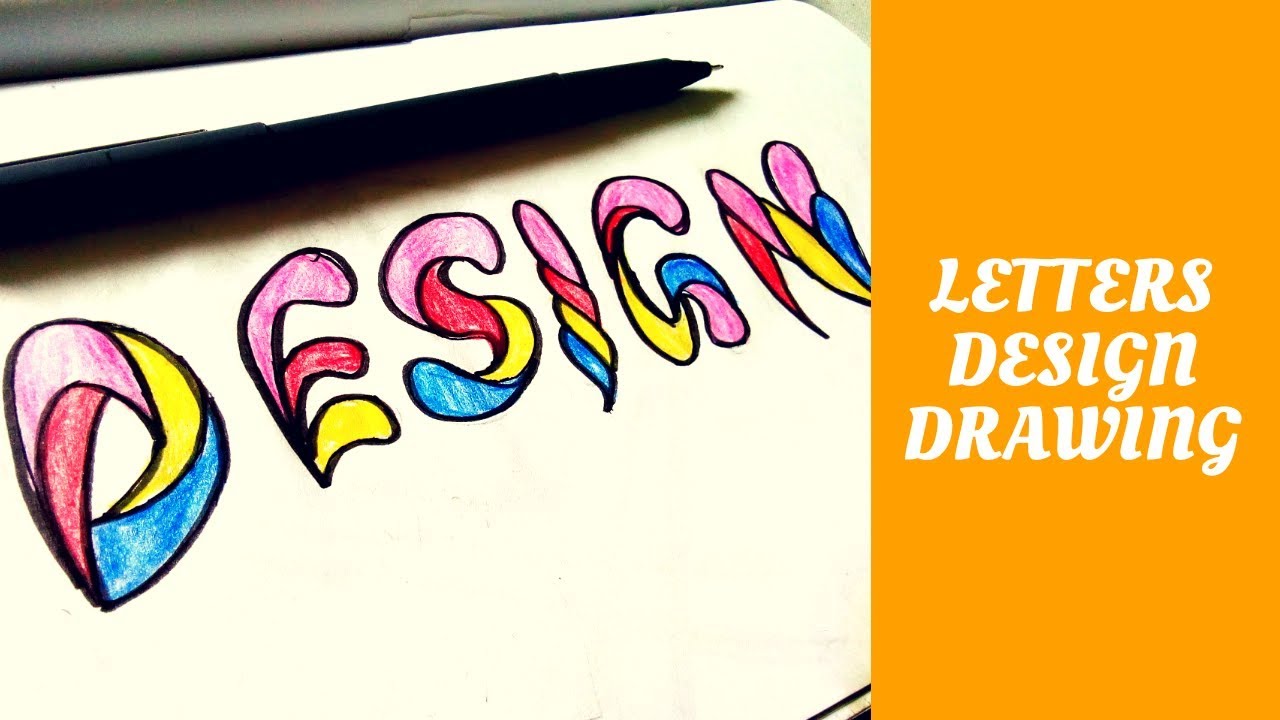 1280x720 Name Drawing How To Decorate Project Front Page