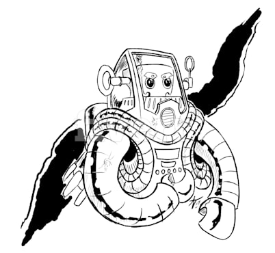 402x370 Draw Character, Vehicle, Weapon, Art