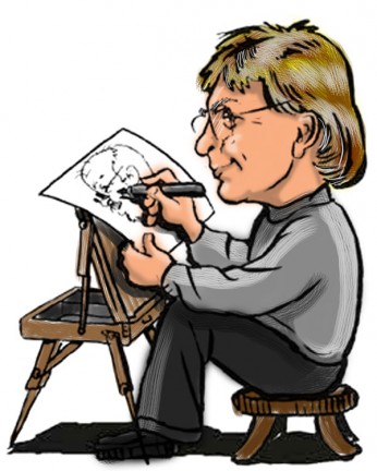 346x432 The Nose Caricature Artists