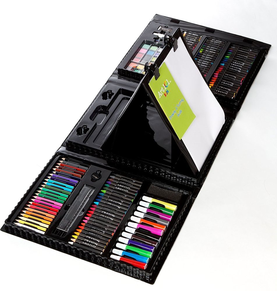 951x1000 Art Set Kids Piece Drawing Artist Painting Kit Case Easel