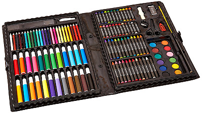 400x224 darice piece deluxe art set artist kit drawing portable black